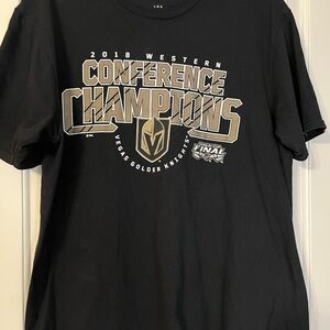 Fanatics Black and Gold Las Vegas Golden Knights Champions Men’s L